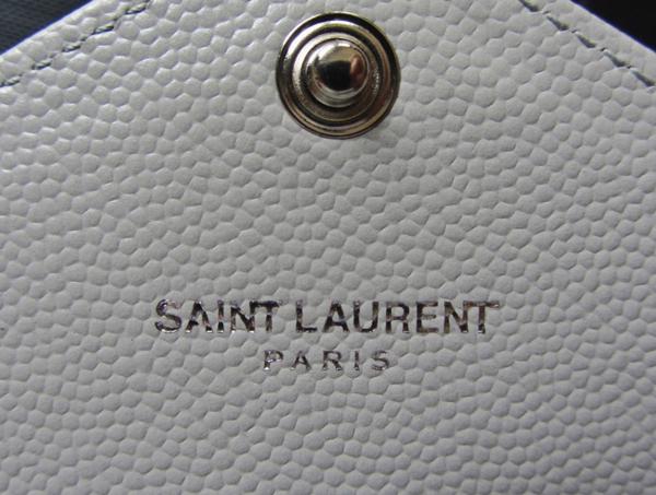 NEW☆Saint Laurentサンローラン財布 コピー モノグラム コンチ長財布 ライトグレー 372264BOW02